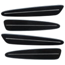 2005-2013 Chevrolet C6 Corvette Concept SMD Sidemarkers with black metallic paint and clear lenses.