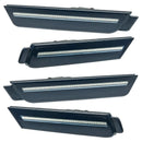 2010-2015 Chevrolet Camaro Concept SMD Sidemarker Set with blue velvet paint and clear lenses.