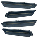 2010-2015 Chevrolet Camaro Concept SMD Sidemarker Set with blue velvet paint and tinted lenses.
