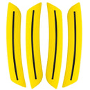 2016-2024 Chevrolet Camaro Concept SMD Sidemarker Set with bright yellow paint and tinted lenses.