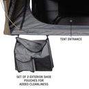 Overland Vehicle Systems HD Bushveld Cantilever Hard Shell Roof Top Tent Grey Body & Tan Rainfly