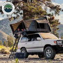 Overland Vehicle Systems HD Bushveld Cantilever Hard Shell Roof Top Tent Grey Body & Tan Rainfly