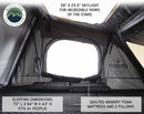 Overland Vehicle Systems HD Bushveld Cantilever Hard Shell Roof Top Tent Grey Body & Tan Rainfly