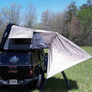Overland Vehicle Systems HD Bushveld II Hard Shell Roof Top Tent Awning for 2-Person Tent