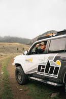 4Runner with Off Road Fabrication logo on  it