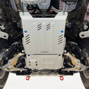 RIVAL Aluminum Transmission Skid Plate 2024-2025 Ford Ranger including XLT 2024-2025 Ford Ranger Raptor 2021-2025 Ford Bronco 4Door only