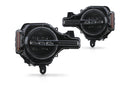 Two Apex Series Headlights from Attica 4x4 for the Ford Bronco on a white background