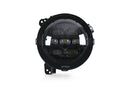 Apex Series Headlights with Attica branding for the Jeep Wrangler JL on a white background