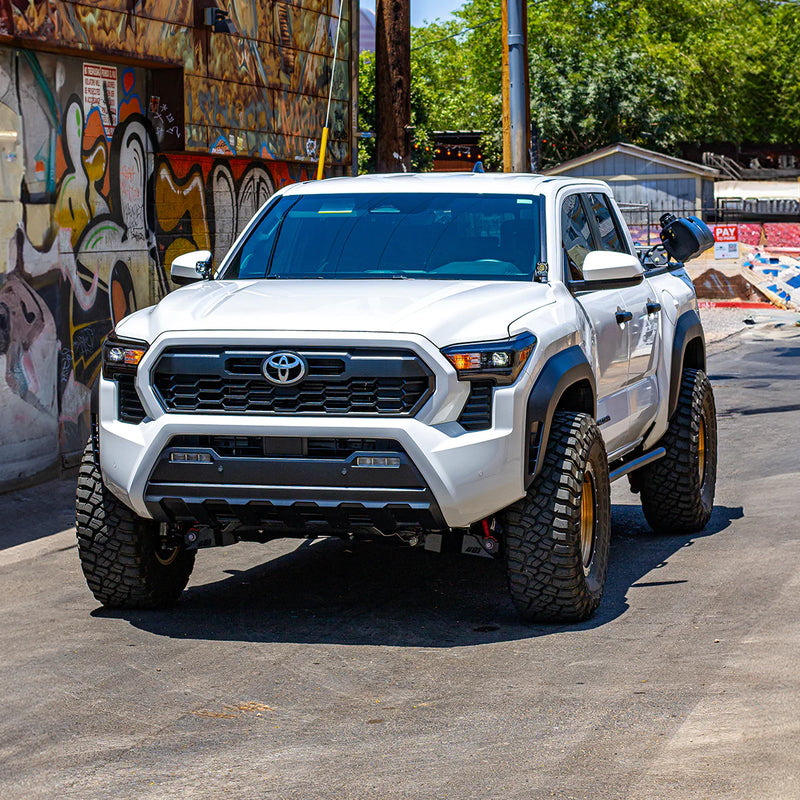 Cali Raised LED Trail Edition Rock Sliders | 2024+ Toyota Tacoma