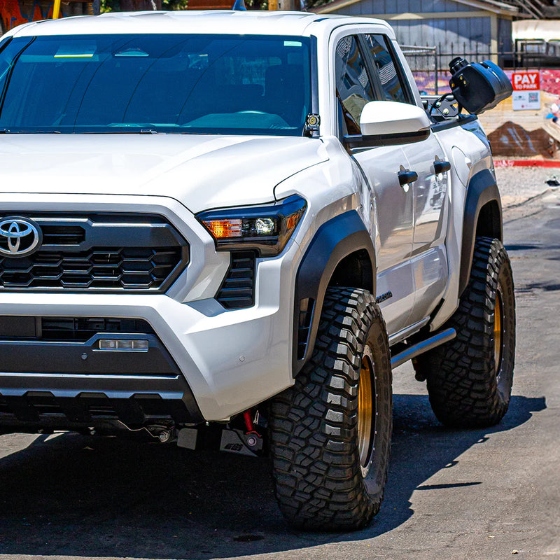 Cali Raised LED Trail Edition Rock Sliders | 2024+ Toyota Tacoma