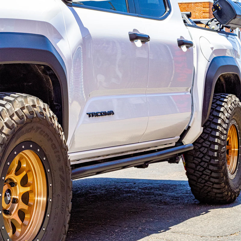 Cali Raised LED Trail Edition Rock Sliders | 2024+ Toyota Tacoma