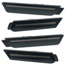 2010-2015 Chevrolet Camaro Concept SMD Sidemarker Set with carbon flash paint and tinted lenses.