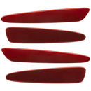 2005-2013 Chevrolet C6 Corvette Concept SMD Sidemarkers with crystal claret paint and ghost lenses.