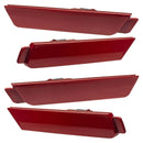 2010-2015 Chevrolet Camaro Concept SMD Sidemarker Set with crystal red paint and ghost lenses.