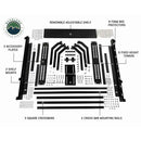 Overland Vehicle Systems Discovery Rack -Mid Size Truck Short Bed Application