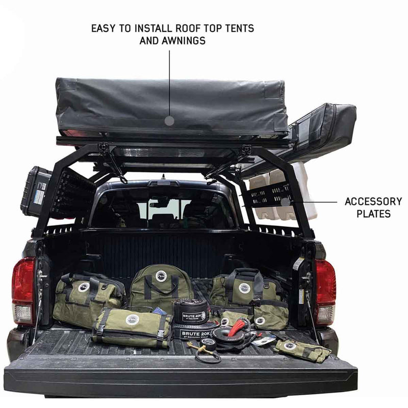 Overland Vehicle Systems Discovery Rack - Full Size Truck Short Bed Application