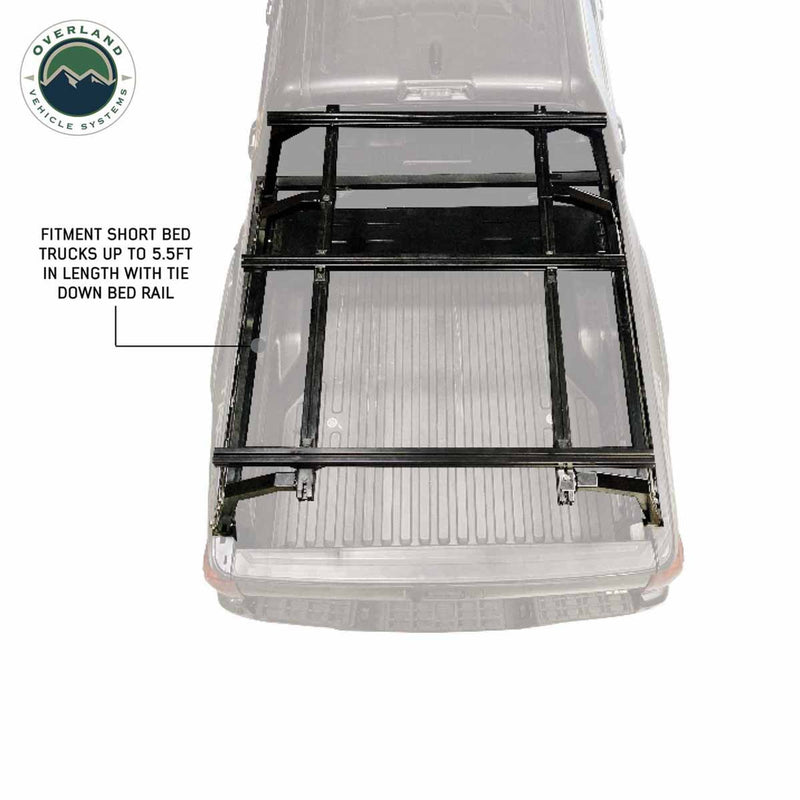 Overland Vehicle Systems Discovery Rack - Full Size Truck Short Bed Application