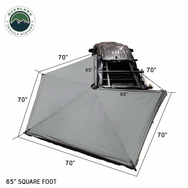 Overland Vehicle Systems HD Nomadic 270 LTE Awning - Driver Side