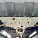 RIVAL Aluminum Engine Skid Plate 2023-2024 Ford Maverick Tremor 2021-2022 Ford Bronco Sport With Metal Oil Pan 2021-2024 Ford Bronco Sport Badlands