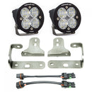 Baja Designs Jeep JL/JT Squadron-R Pro Fog Pocket Light Kit - Jeep 2020-2025 Gladiator; 2018-2025 Wrangler JL; NOTE: w/ OE Sport Bumper