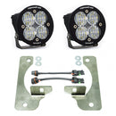 Baja Designs Jeep JL/JT Squadron-R Sport Fog Pocket Light Kit - Jeep 2020-2025 Gladiator; 2018-2025 Wrangler JL; NOTE: w/ OE Rubicon Bumper