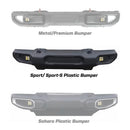 Baja Designs Jeep JL/JT Squadron-R SAE Fog Pocket Light Kit - Jeep 2020-2025 Gladiator; 2018-2025 Wrangler JL; NOTE: w/ OE Sport Bumper