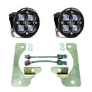 Baja Designs Jeep JL/JT Squadron-R SAE Fog Pocket Light Kit - Jeep 2020-2025 Gladiator; 2018-2025 Wrangler JL; NOTE: w/ OE Rubicon Bumper