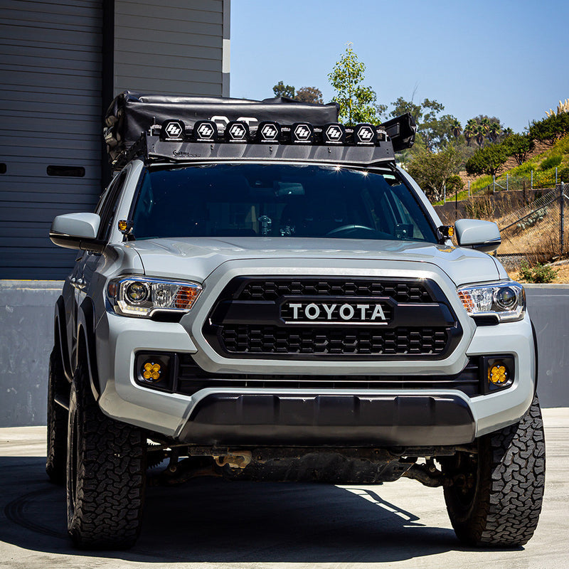Baja Designs Toyota XL Linkable Roof Light Bar Kit For Prinsu/Sherpa Rack