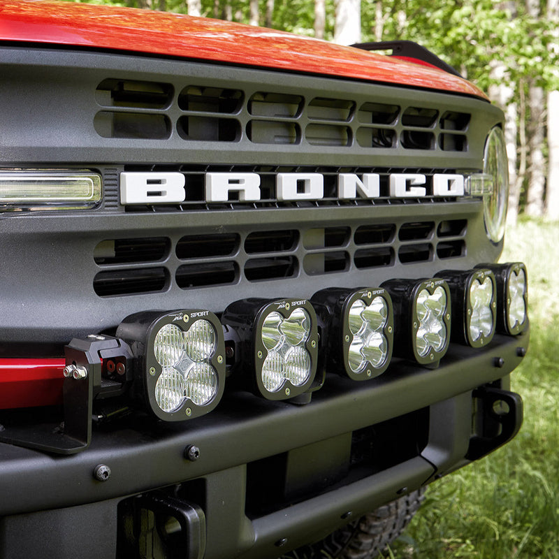 Baja Designs Ford Bronco XL Linkable Bumper Light Kit  w/Upfitter