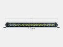 20" Slim Single Row LED Bar