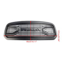 2013-2018 Dodge Ram 1500 Black Big Horn Style Front Bumper Grill
