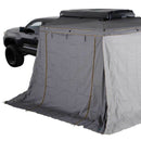 Overland Vehicle Systems HD Nomadic 270 LTE Awning Walls - Dark Grey with Green Trim