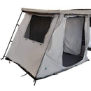 OVS HD Nomadic 270/180 Degree Awning Annex Room Enclosure - Grey Body, Green Trim