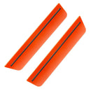 2011-2014 Dodge Charger Concept Sidemarker Rear Set with hemi orange pearl paint and tinted lenses.