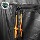 Overland Vehicle Systems Hubcentric Ground Tent - Black Body & Grey Rainfly