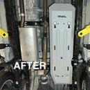 RIVAL Aluminum Gas Tank Skid Plate 2024-2025 Ford Ranger