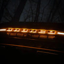 Universal Illuminated LED Letter Badges Amber Individual Letters Custom Emblem