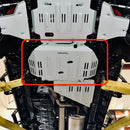 RIVAL Aluminum Transmission Skid Plate 2024-2025 Toyota Tacoma 4Gen 4WD 2WD (Except Hybrid)