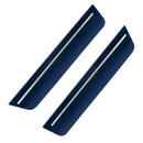 2011-2014 Dodge Charger Concept Sidemarker Rear Set with jazz blue metallic paint and clear lenses.
