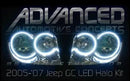 2005-2010 Jeep Grand Cherokee LED Headlight Halo Kit