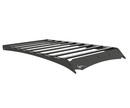 Black metal prinsu roof rack on a white background