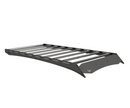 Black metal prinsu pro roof rack for the Jeep Grand Cherokee on a white background