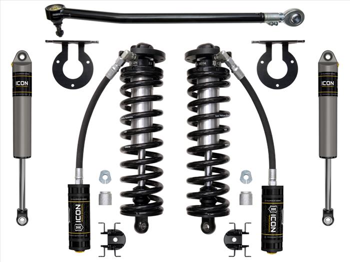 ICON 2017-2023 Ford F-250/F-350 Super Duty 4WD, 2.5-3" Lift, Stage 2 Coilover Conversion System