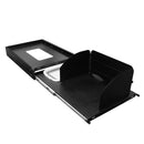Overland Vehicle Systems Large Refrigerator Tray and Sink Slide - Black Powder Coat Universal
