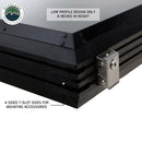 Overland Vehicle Systems HD Mamba Clam Shell Aluminum Hard Shell Roof Top Tent, Grey Body & Green Trim