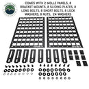 OVS Bulkhead Molle Panels (Pair) for Expedition Truck Cap