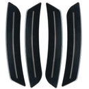 2016-2024 Chevrolet Camaro Concept SMD Sidemarker Set with mosaic black metallic paint and clear lenses.