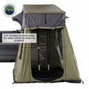 Overland Vehicle Systems HD Nomadic 2 Roof Top Tent Annex Green Base With Black Floor & Travel Cover