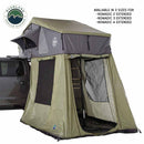 Overland Vehicle Systems HD Nomadic 2 Roof Top Tent Annex Green Base With Black Floor & Travel Cover