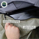 Overland Vehicle Systems HD Nomadic 2 Roof Top Tent Annex Green Base With Black Floor & Travel Cover